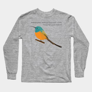 Orange-breasted sunbird Long Sleeve T-Shirt